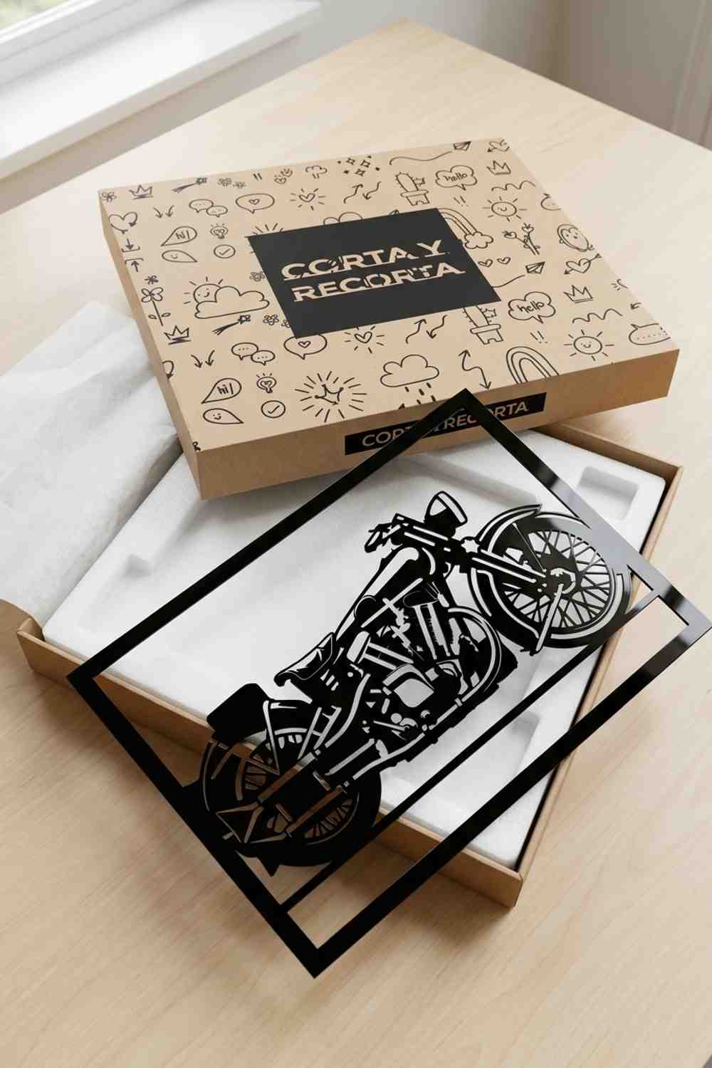Brough Superior SS100 de 1937 - Cuadro decorativo | Cortayrecorta.es