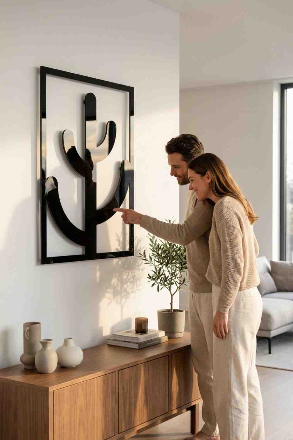 Cactus - Cuadro decorativo | Cortayrecorta.es