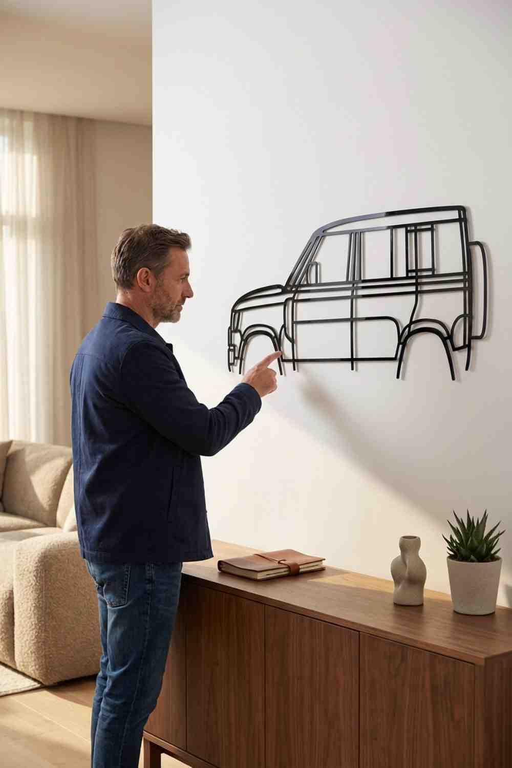 Lan Rover Land Defender D110 - Cuadro decorativo | Cortayrecorta.es