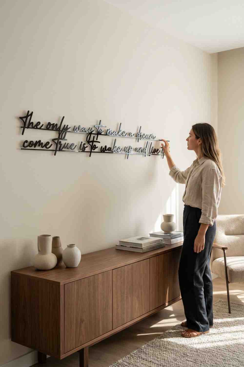 The Only Way - Cuadro decorativo | Cortayrecorta.es
