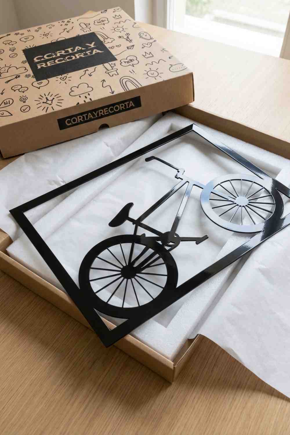 Mbt Biker - Cuadro decorativo | Cortayrecorta.es