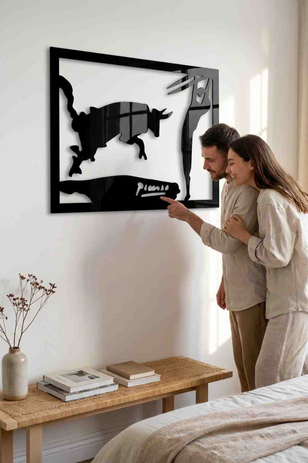 Pinceladas De Picasso - Cuadro decorativo | Cortayrecorta.es