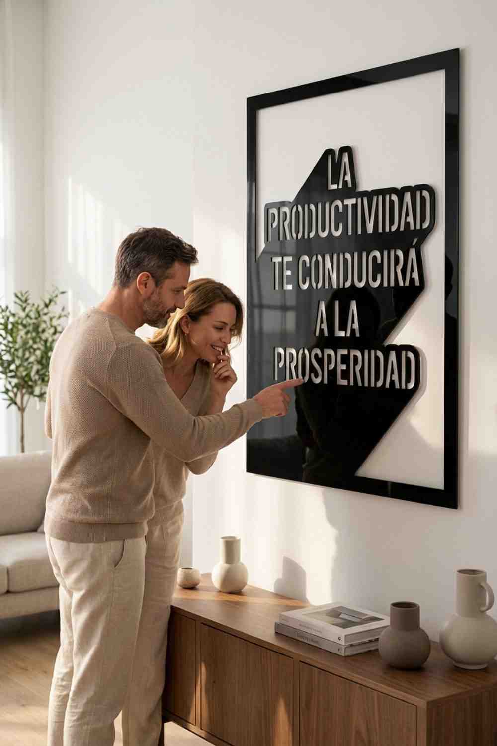 La productividad - Cuadro decorativo | Cortayrecorta.es