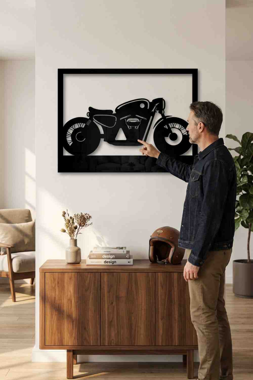 Café Racer - Cuadro decorativo | Cortayrecorta.es