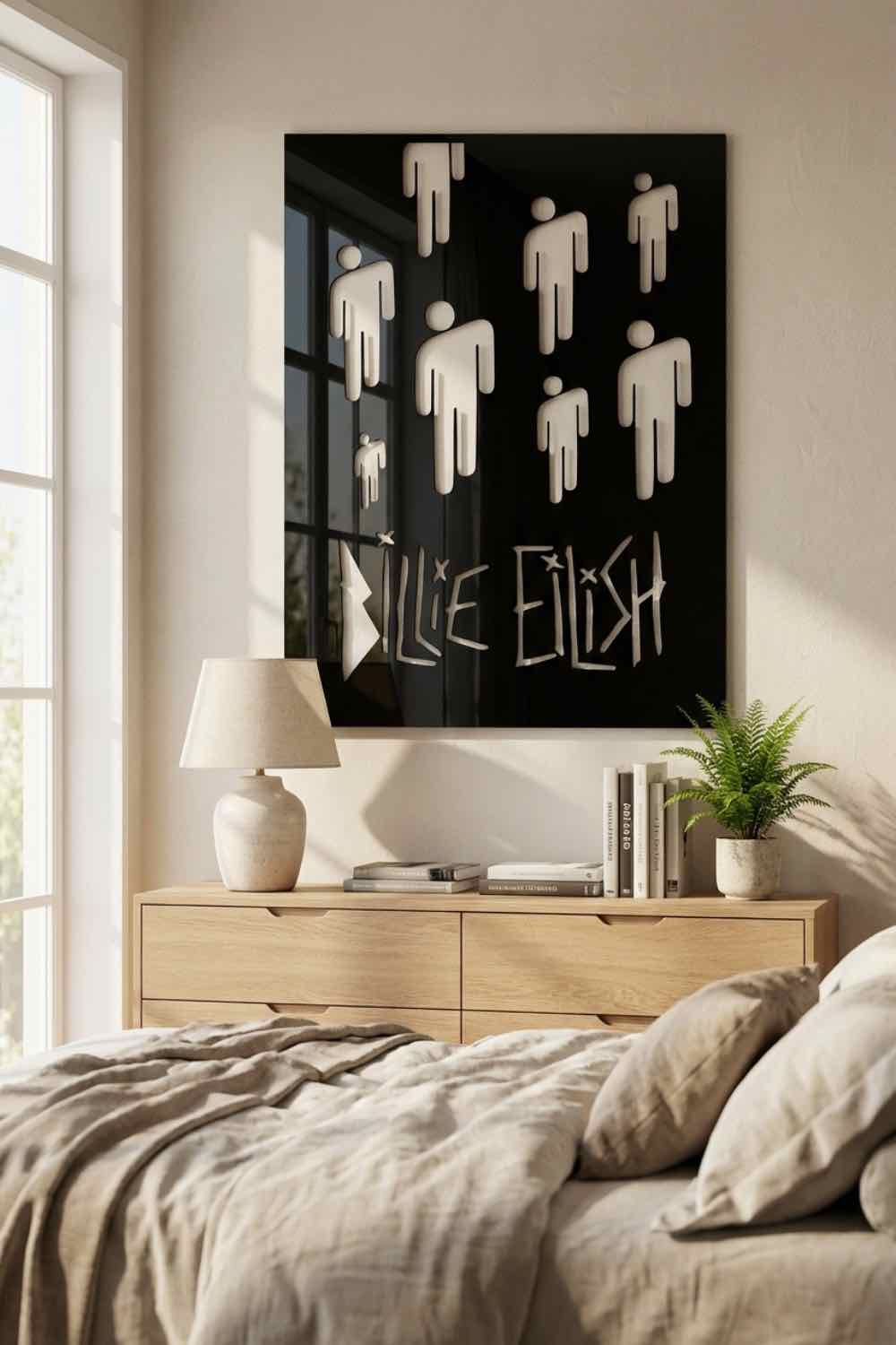 Billie Eilish - Cuadro decorativo | Cortayrecorta.es