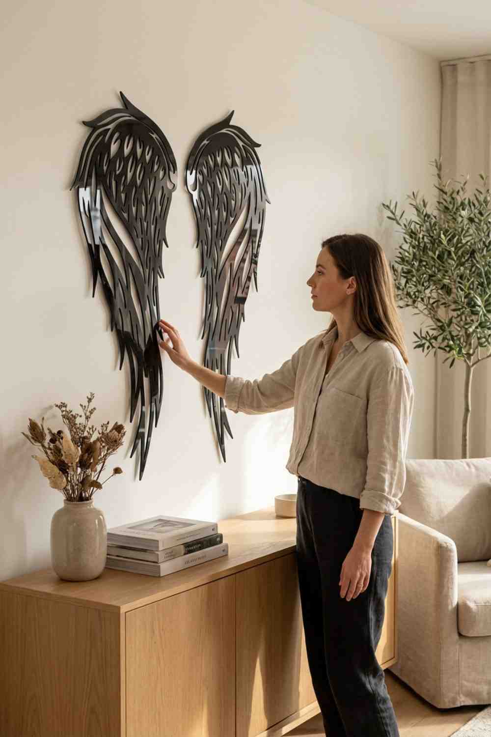 Alas De Angel - Cuadro decorativo | Cortayrecorta.es