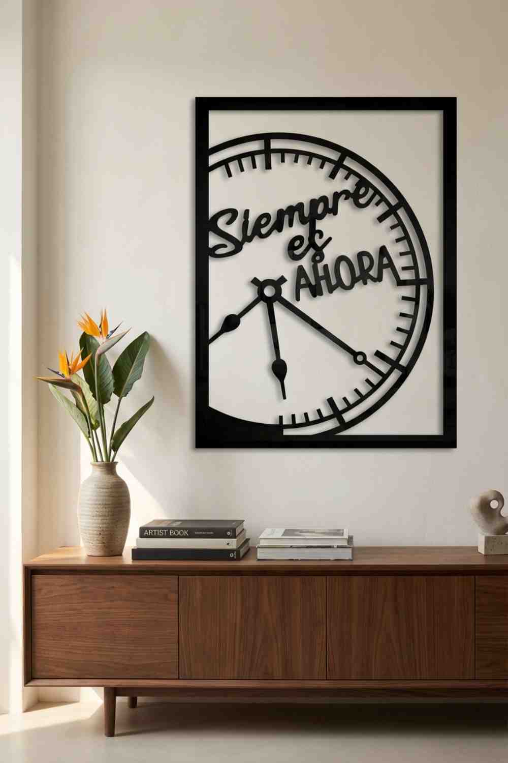 Siempre es ahora - Cuadro decorativo | Cortayrecorta.es
