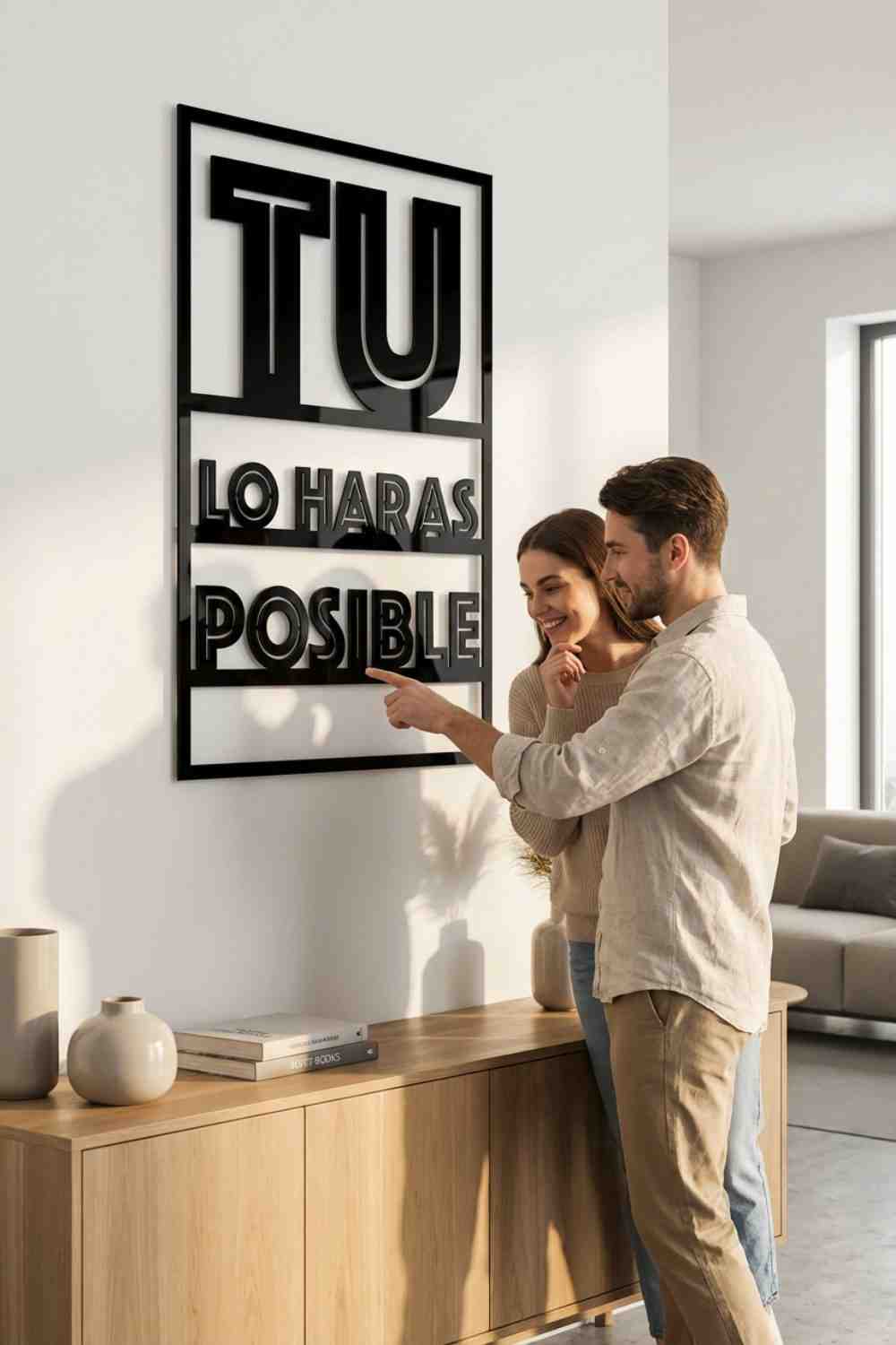 Tú Lo Harás Posible - Cuadro decorativo | Cortayrecorta.es