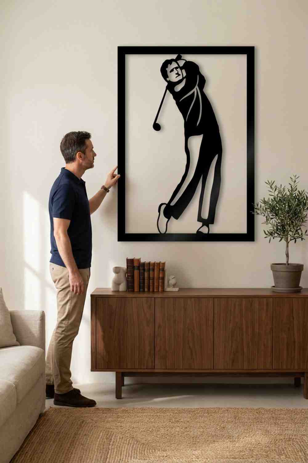 Severiano Ballesteros - Cuadro decorativo | Cortayrecorta.es