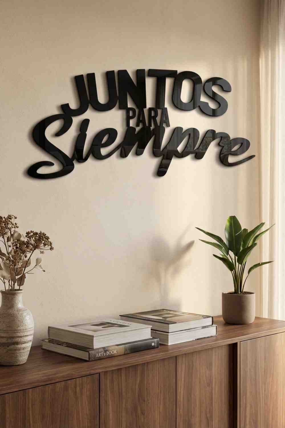 Juntos para siempre - Cuadro decorativo | Cortayrecorta.es