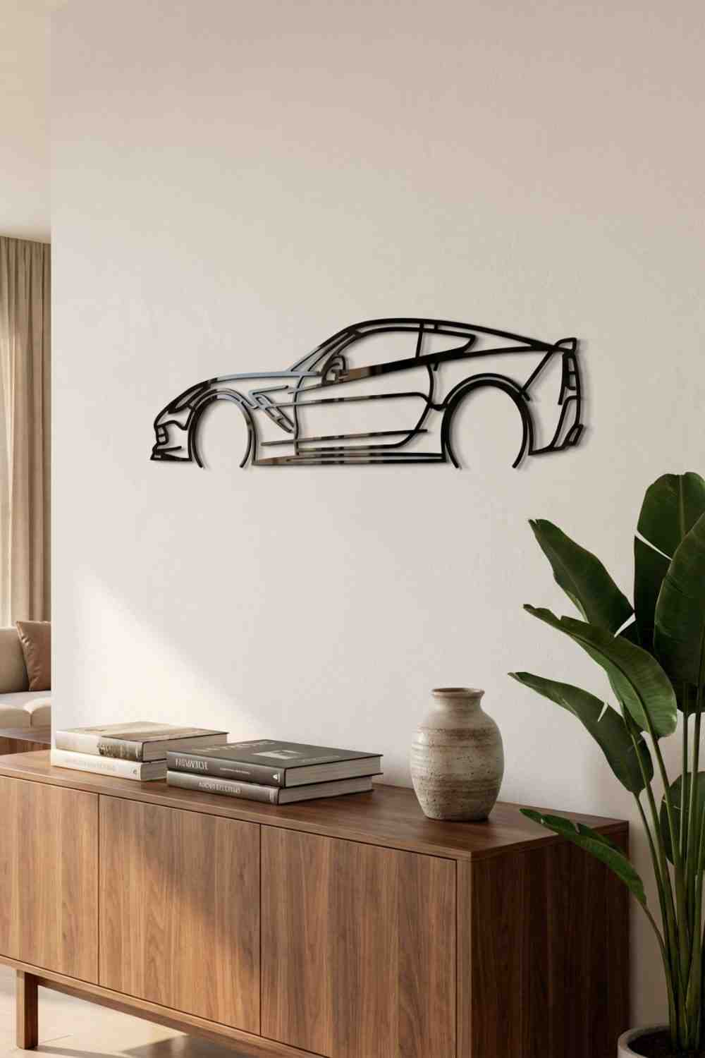 Corvette C7 Detailed - Cuadro decorativo | Cortayrecorta.es