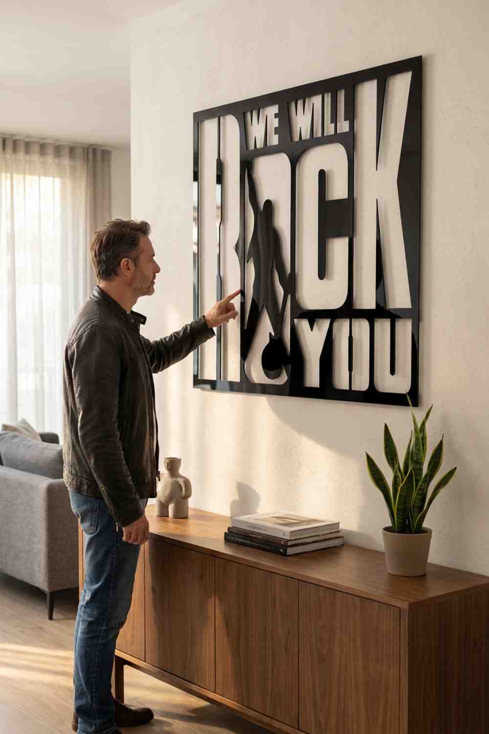 We Will Rock You - Cuadro decorativo | Cortayrecorta.es