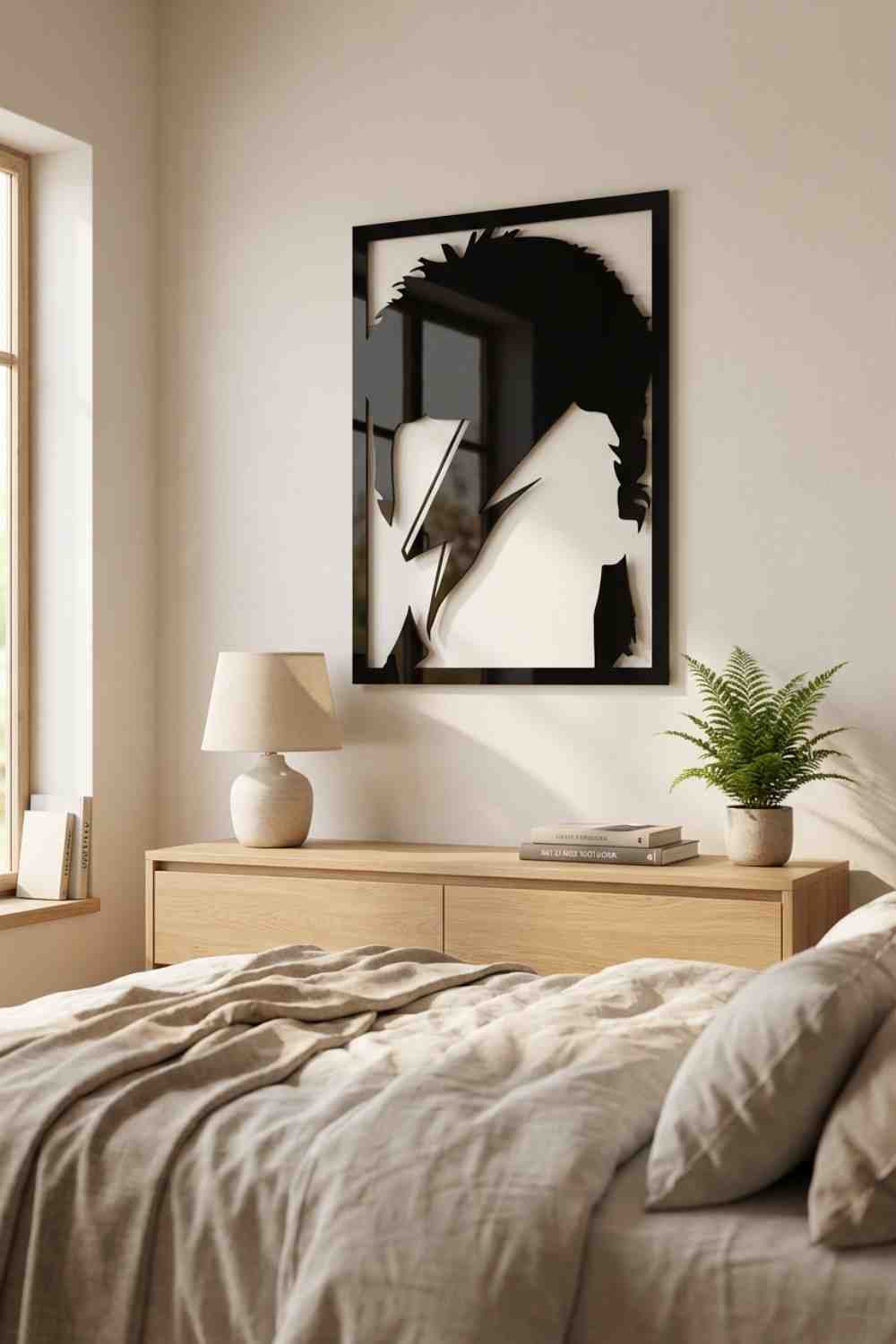 David Bowie - Cuadro decorativo | Cortayrecorta.es