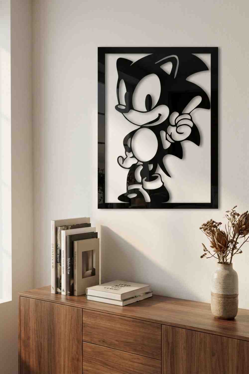 Sonic First - Cuadro decorativo | Cortayrecorta.es