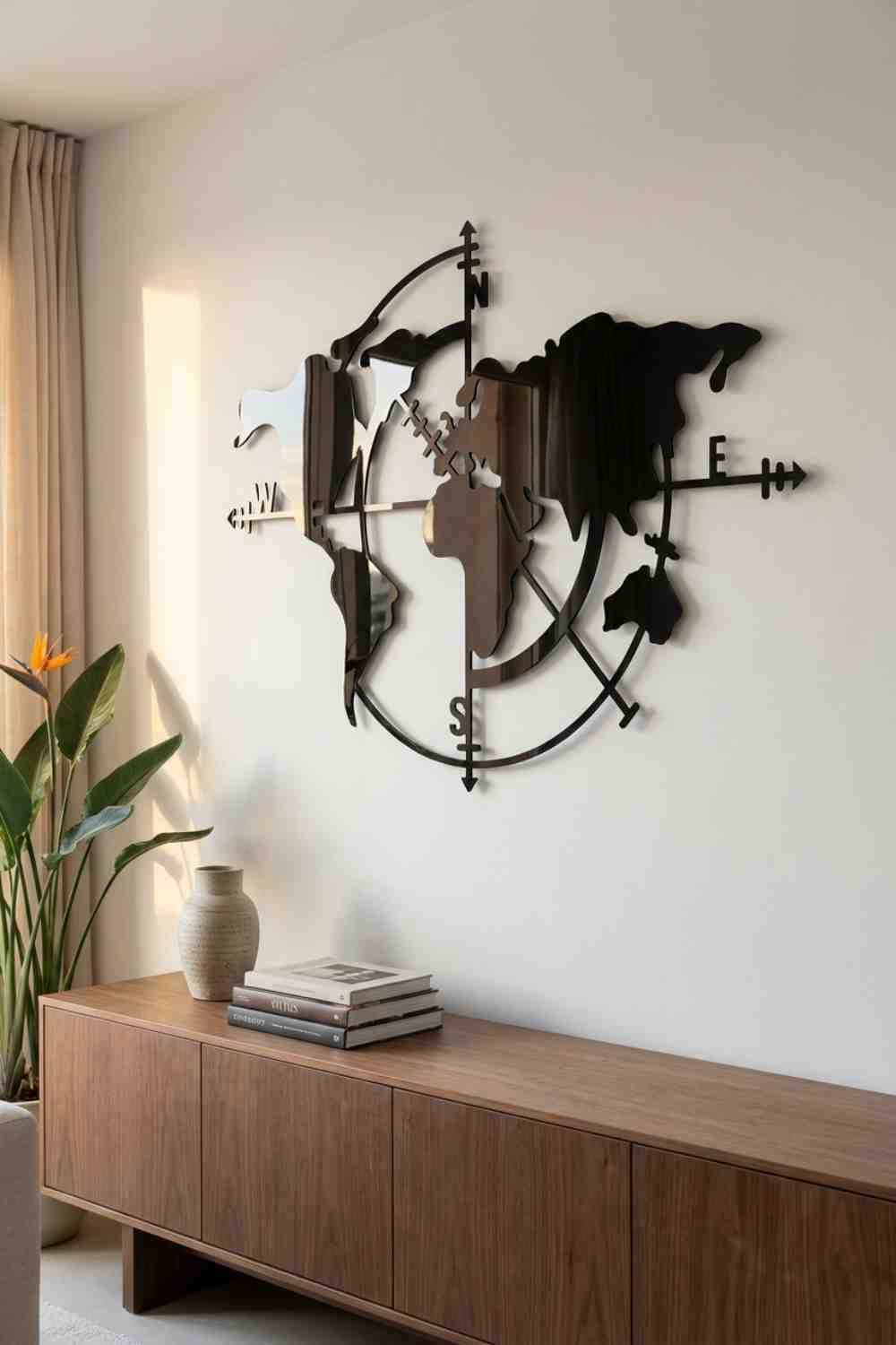 Mapa De Los Vientos - Cuadro decorativo | Cortayrecorta.es