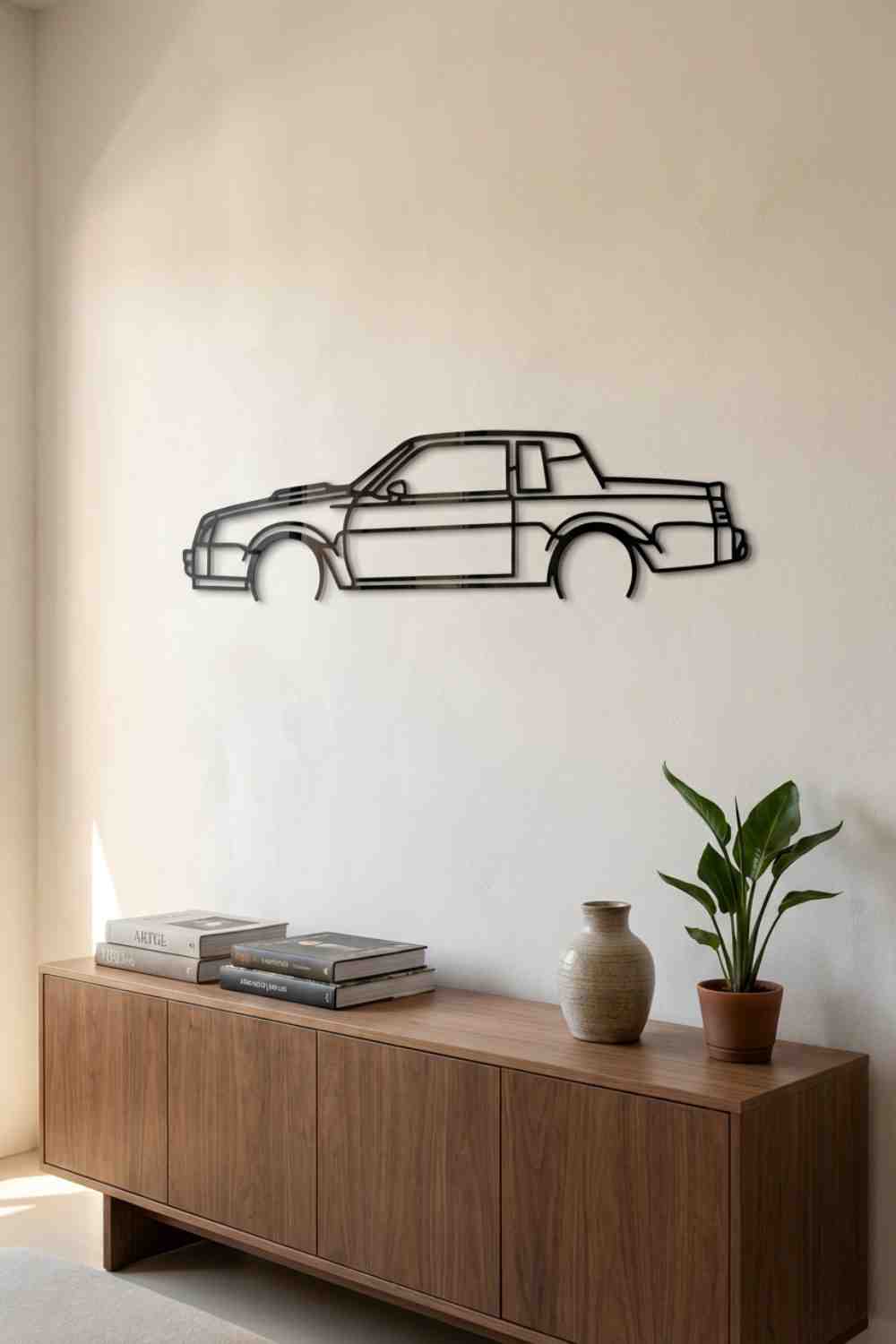 Buick Regal Grand National 1987 Detailed - Cuadro decorativo | Cortayrecorta.es