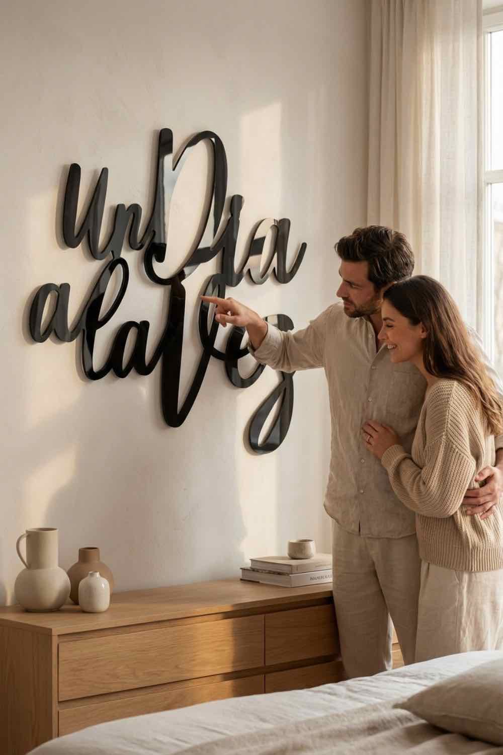 Un día a la vez - Cuadro decorativo | Cortayrecorta.es