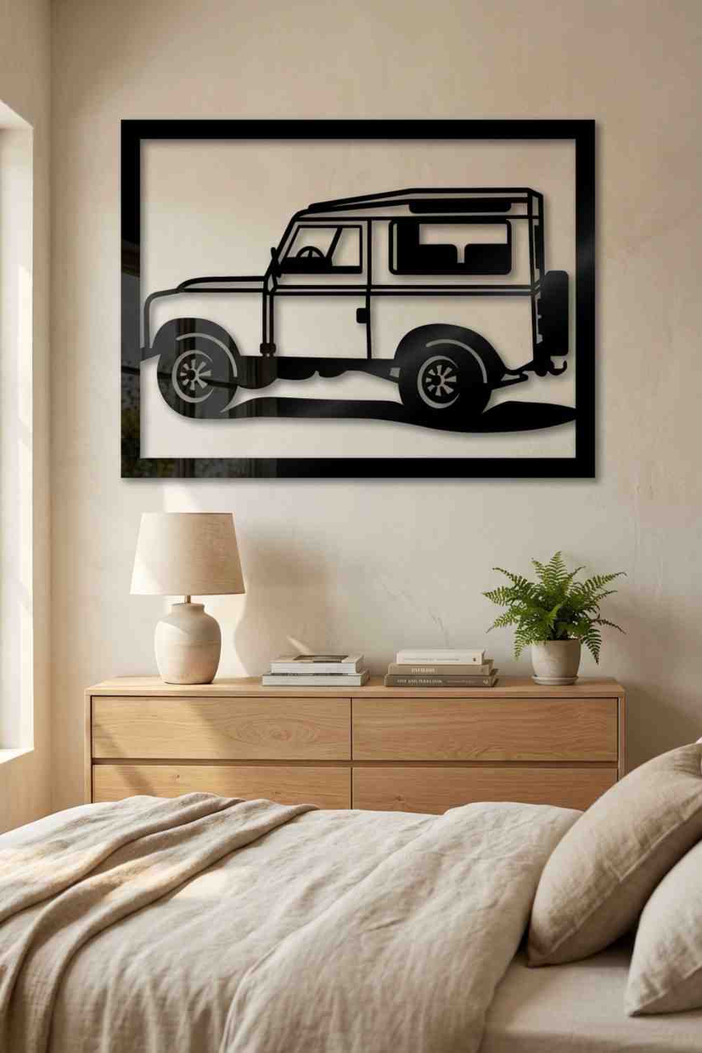Land Rover - Cuadro decorativo | Cortayrecorta.es