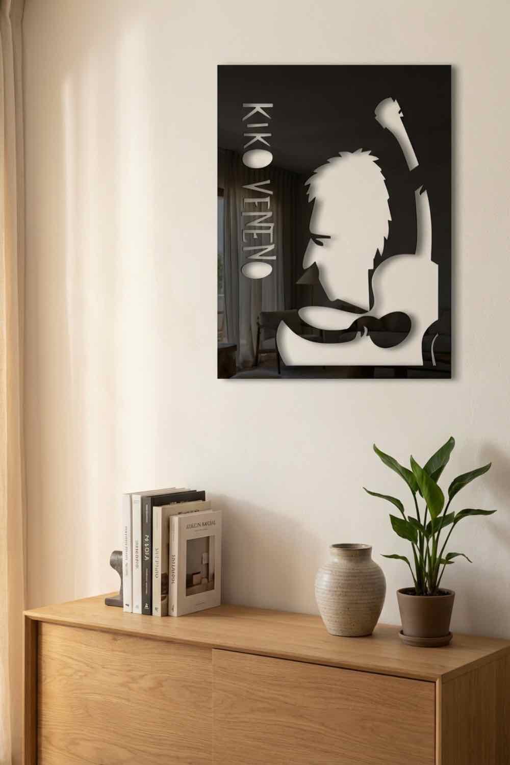 Kiko Veneno - Cuadro decorativo | Cortayrecorta.es