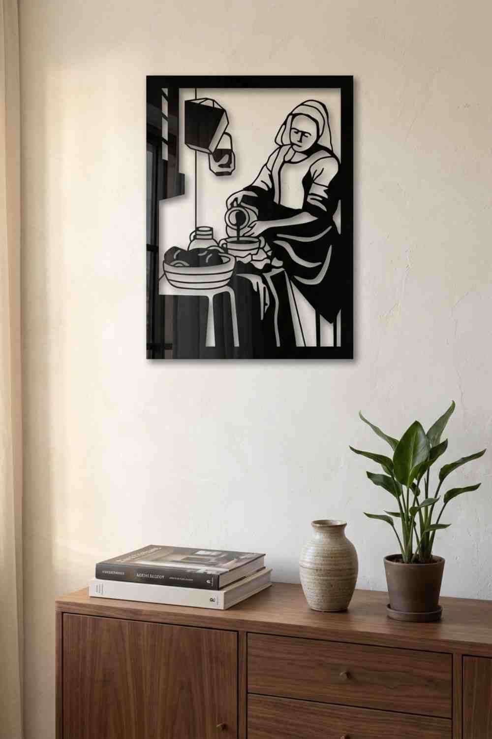 La Lechera - Cuadro decorativo | Cortayrecorta.es