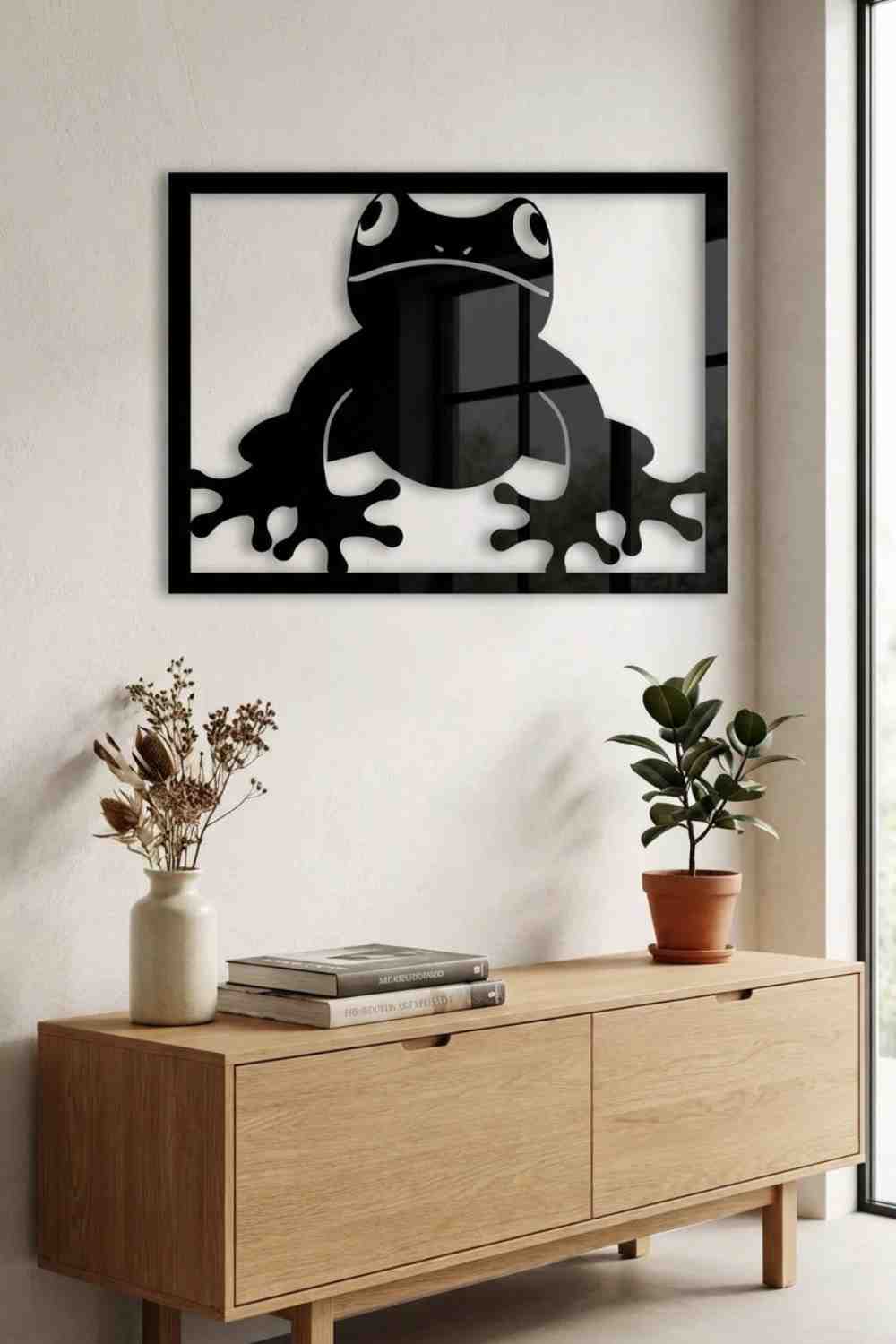 The Frog - Cuadro decorativo | Cortayrecorta.es
