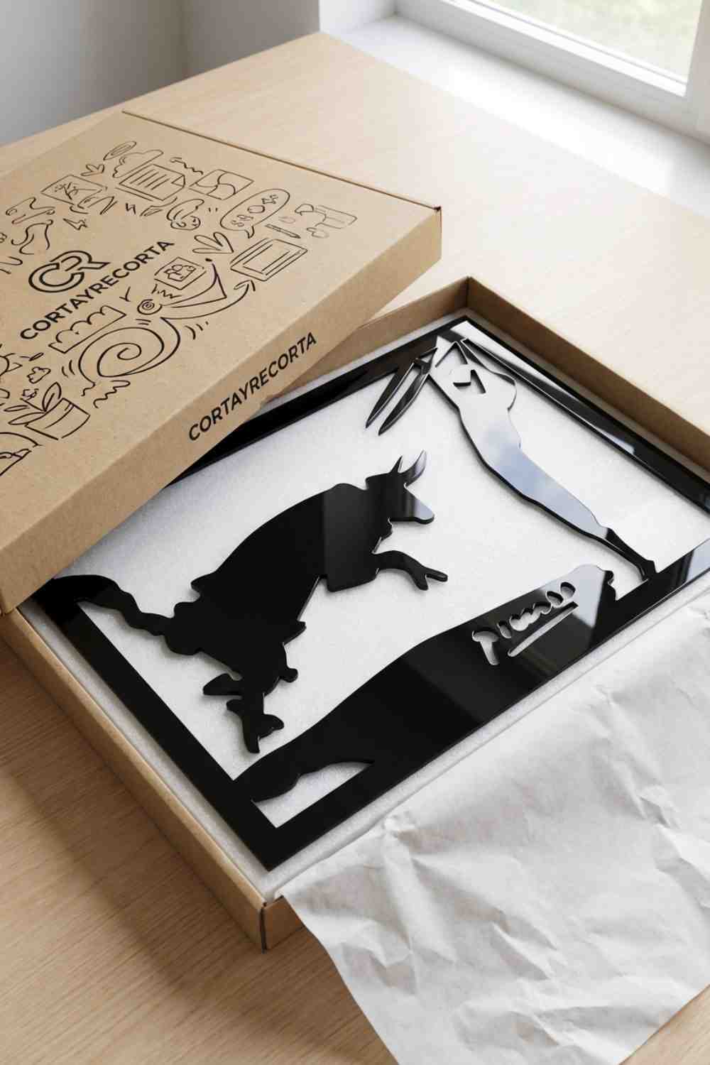 Pinceladas De Picasso - Cuadro decorativo | Cortayrecorta.es