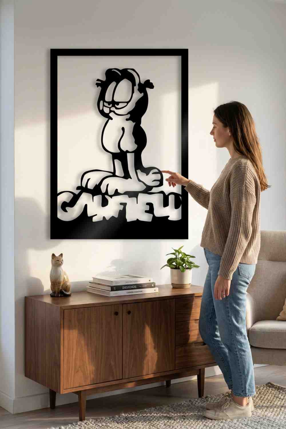 Gardfield - Cuadro decorativo | Cortayrecorta.es