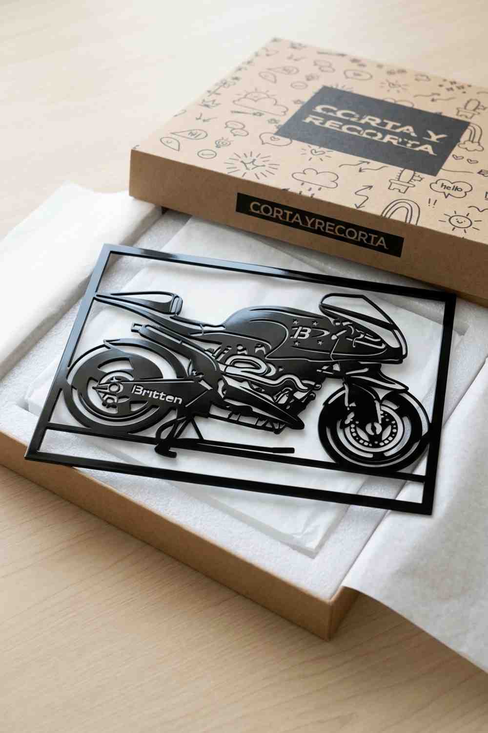 Britten V1000 de 1992 - Cuadro decorativo | Cortayrecorta.es