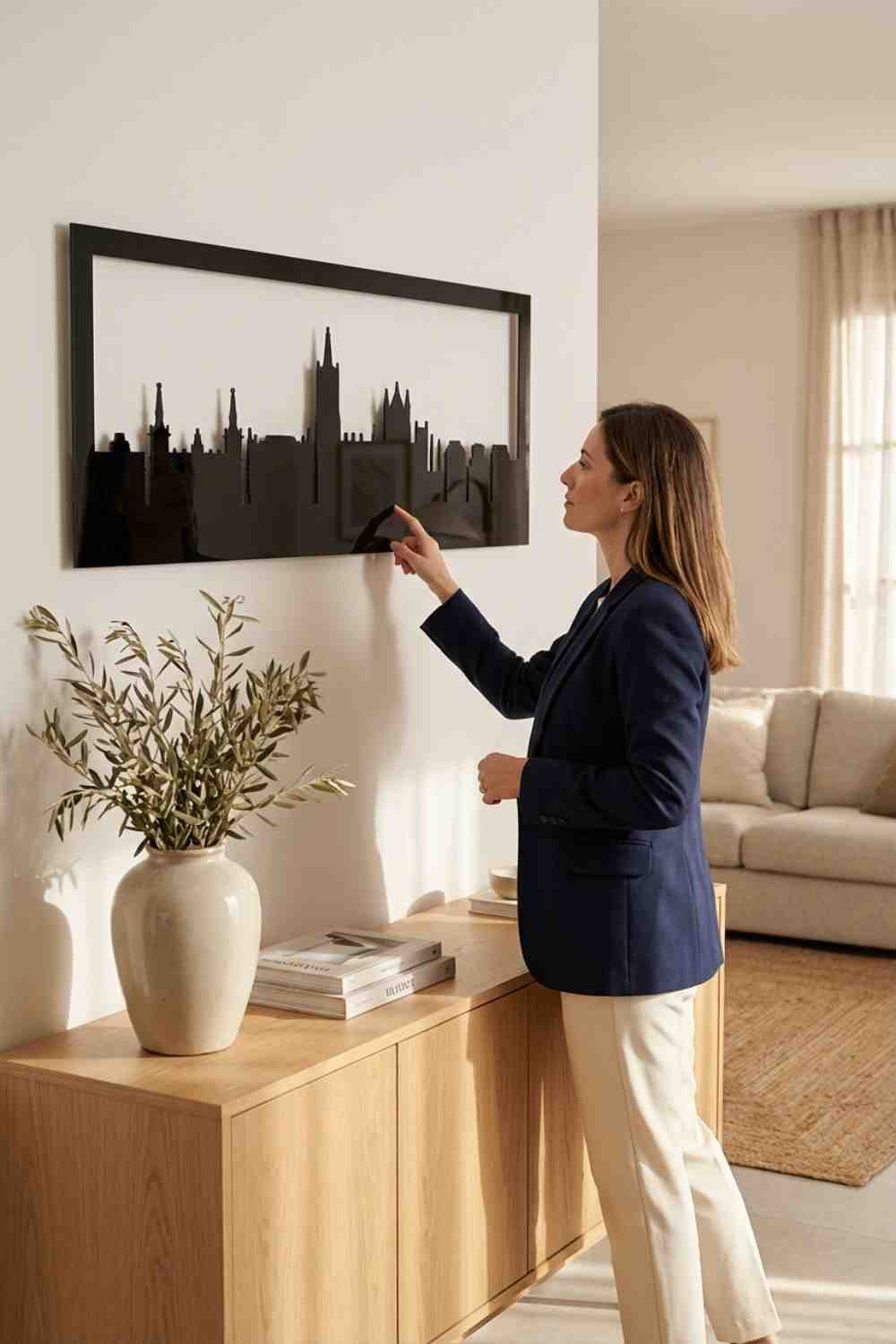 León - Cuadro decorativo | Cortayrecorta.es