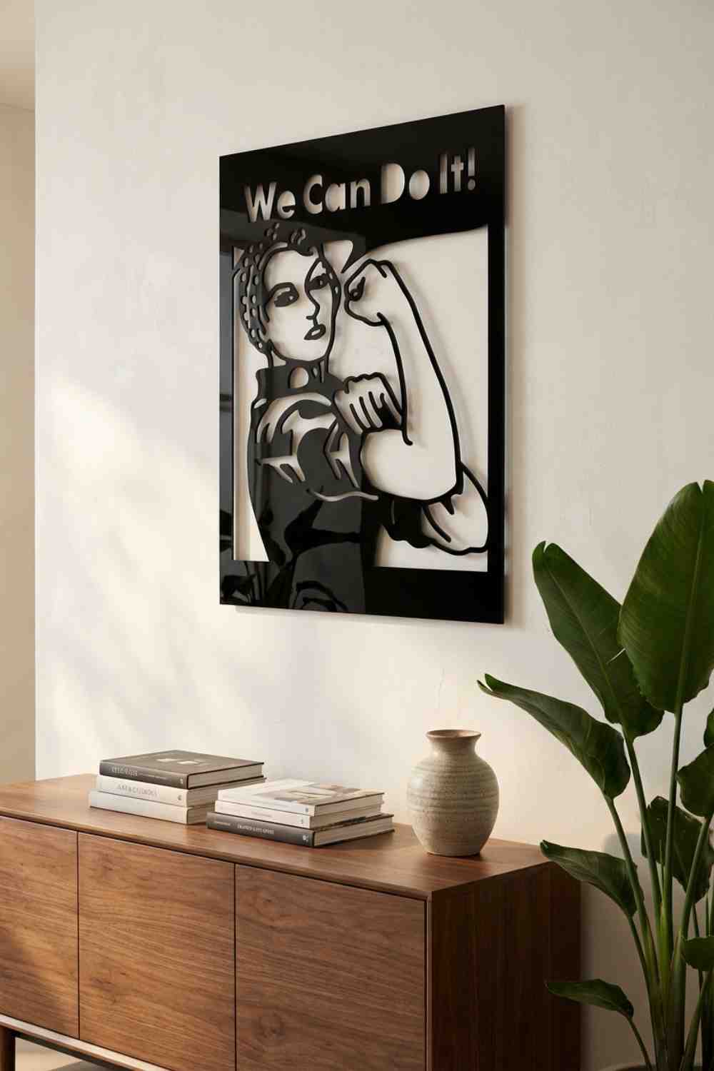 We Can Do It - Cuadro decorativo | Cortayrecorta.es