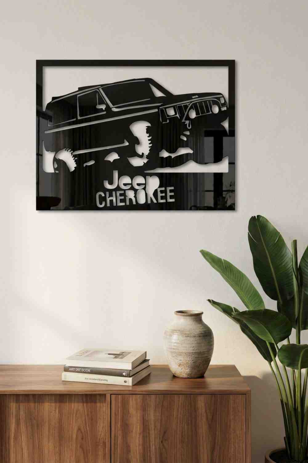 Jeep Cherokee - Cuadro decorativo | Cortayrecorta.es