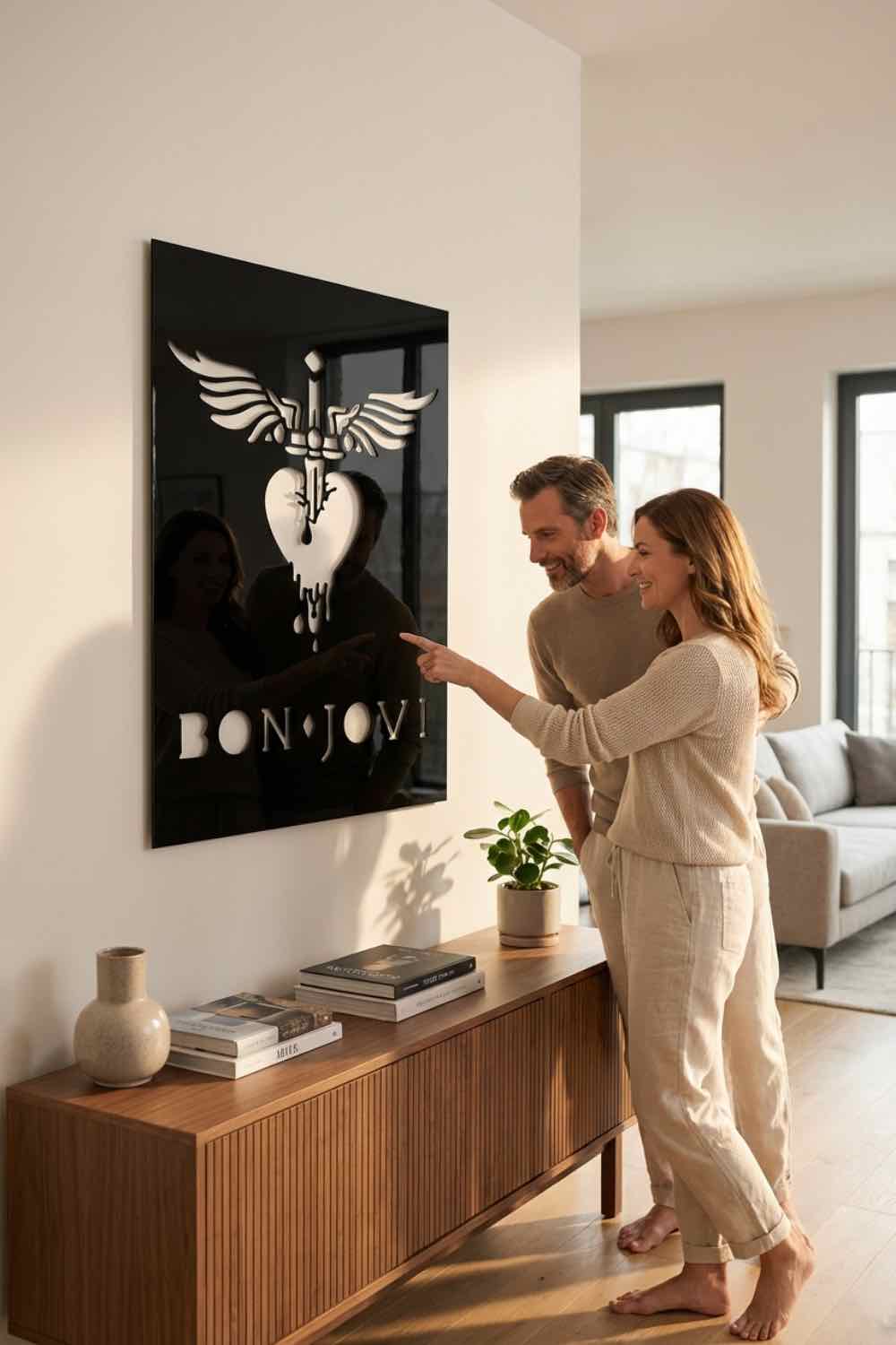 Bon Jovi - Cuadro decorativo | Cortayrecorta.es