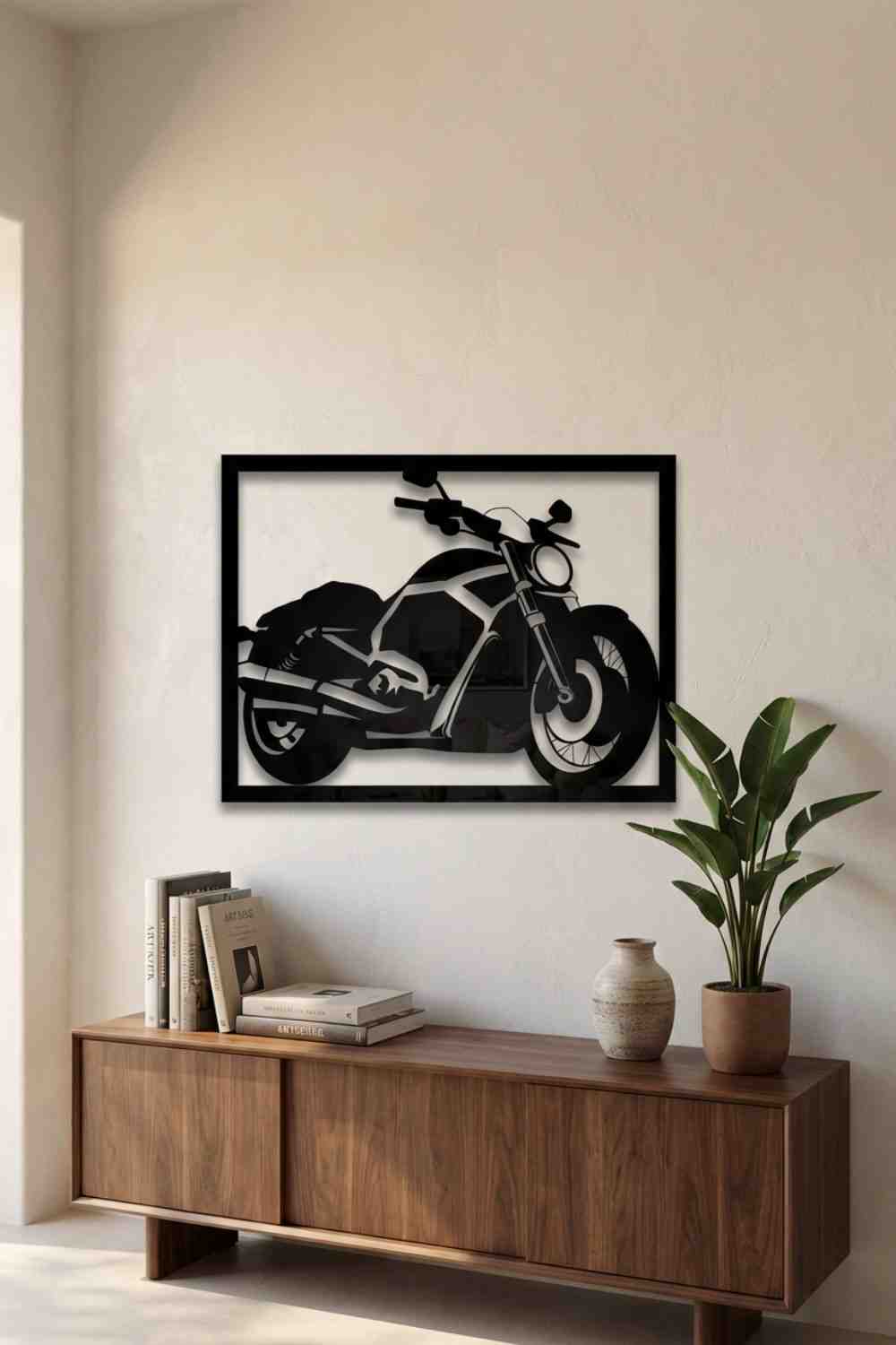 Harley Davidson V Road - Cuadro decorativo | Cortayrecorta.es