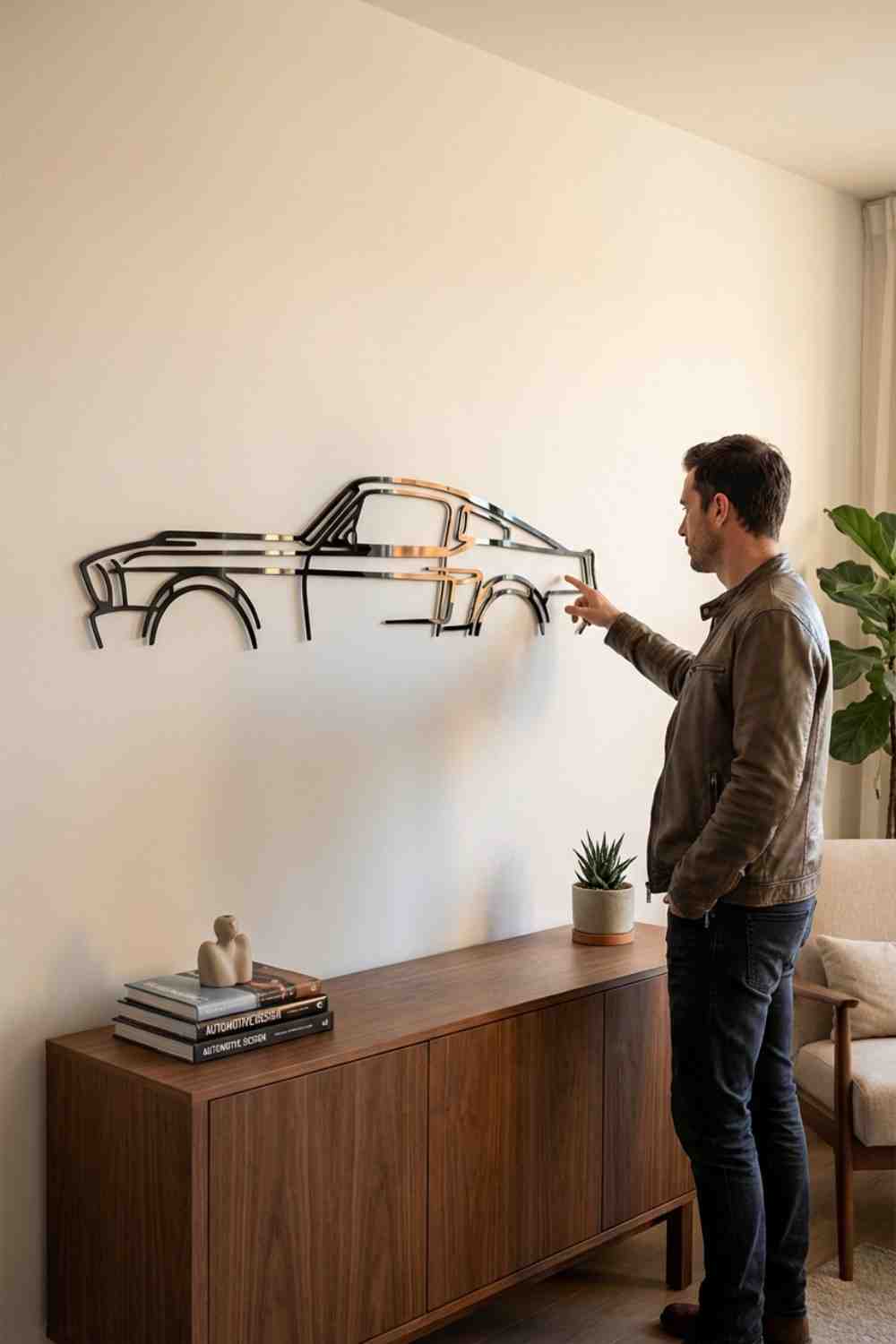 Mustang 1967 - Cuadro decorativo | Cortayrecorta.es