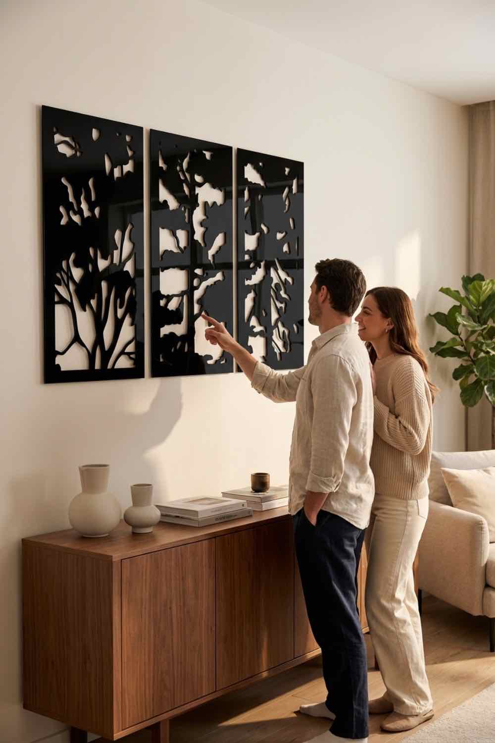 Arboles - Cuadro decorativo | Cortayrecorta.es