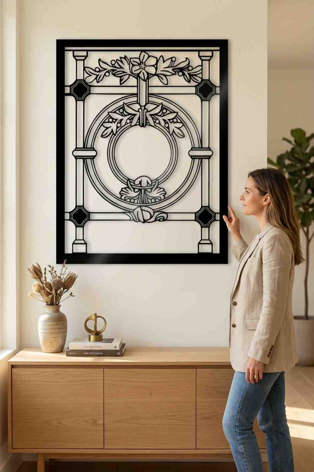 Barandilla San Sebastian - Cuadro decorativo | Cortayrecorta.es