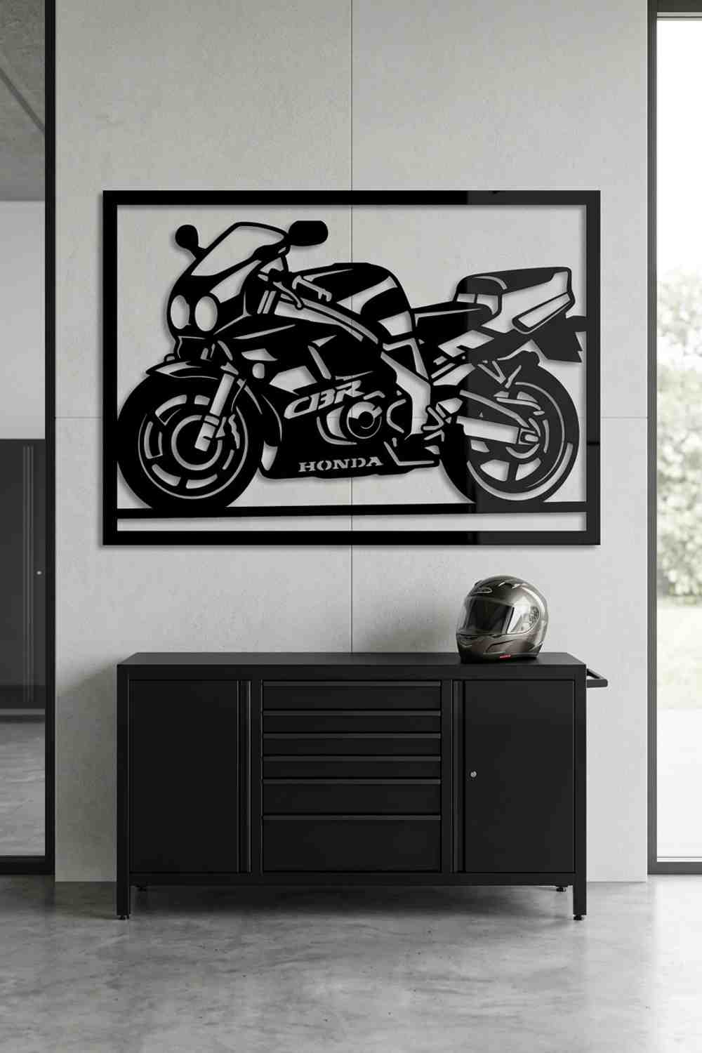 Honda CBR900RR FireBlade de 1992 - Cuadro decorativo | Cortayrecorta.es