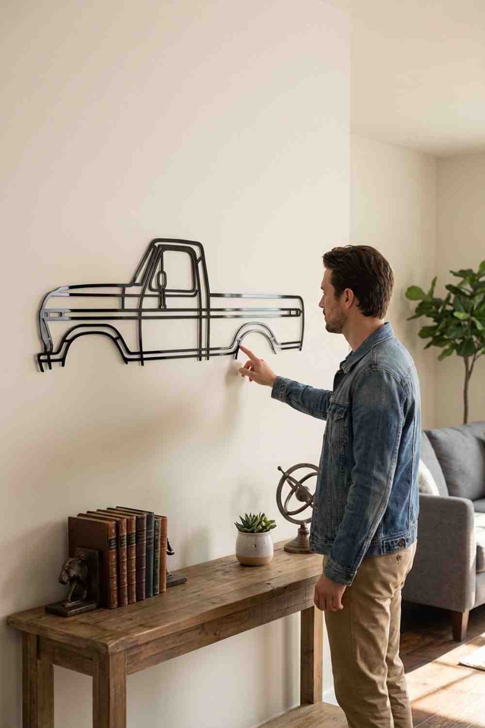 Ford F-100 - Cuadro decorativo | Cortayrecorta.es