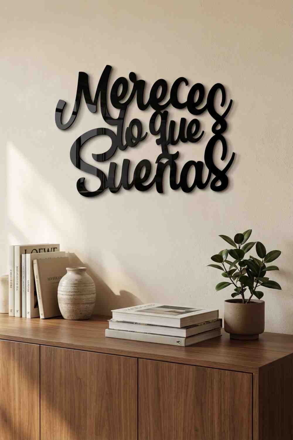 Mereces Lo Que Sueñas - Cuadro decorativo | Cortayrecorta.es