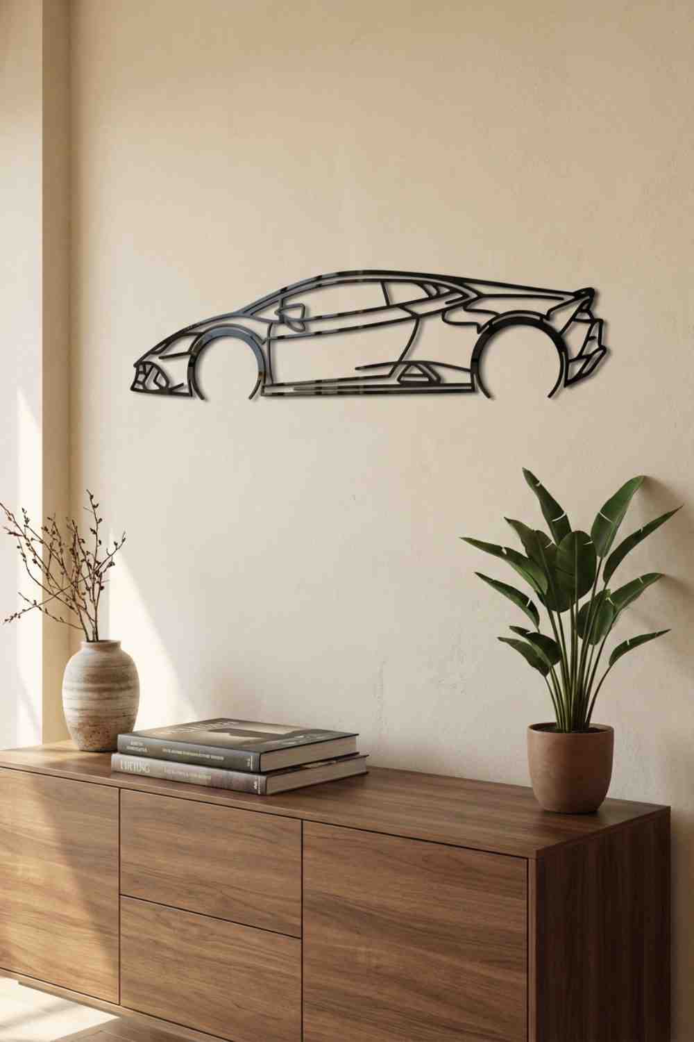 Lamborghini Huracan Detailed - Cuadro decorativo | Cortayrecorta.es