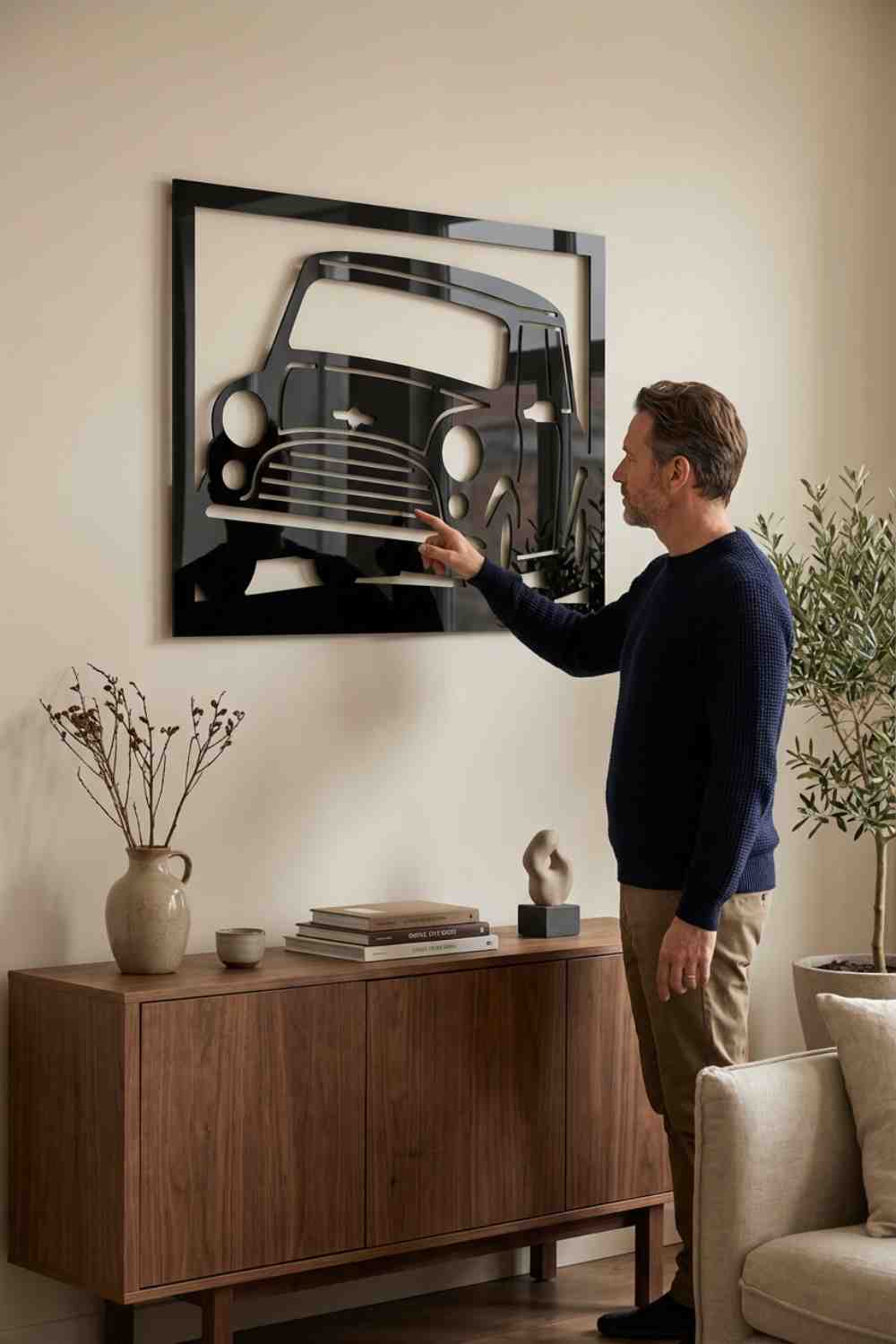 Mini 1969 - Cuadro decorativo | Cortayrecorta.es