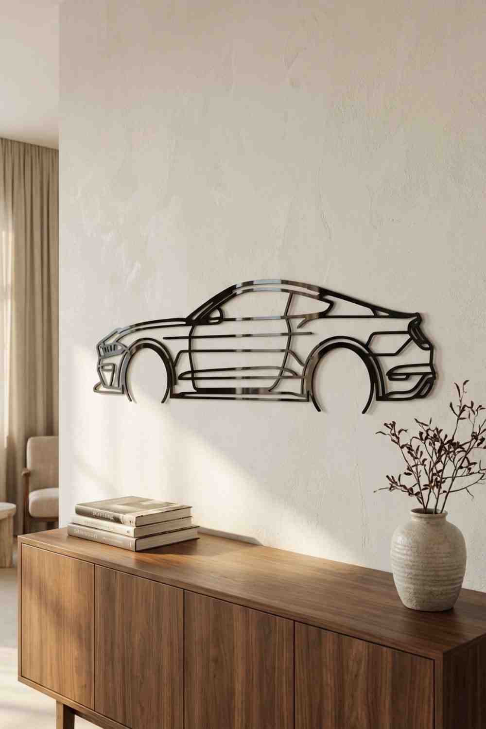 Sm Edition Mustang Detailed - Cuadro decorativo | Cortayrecorta.es