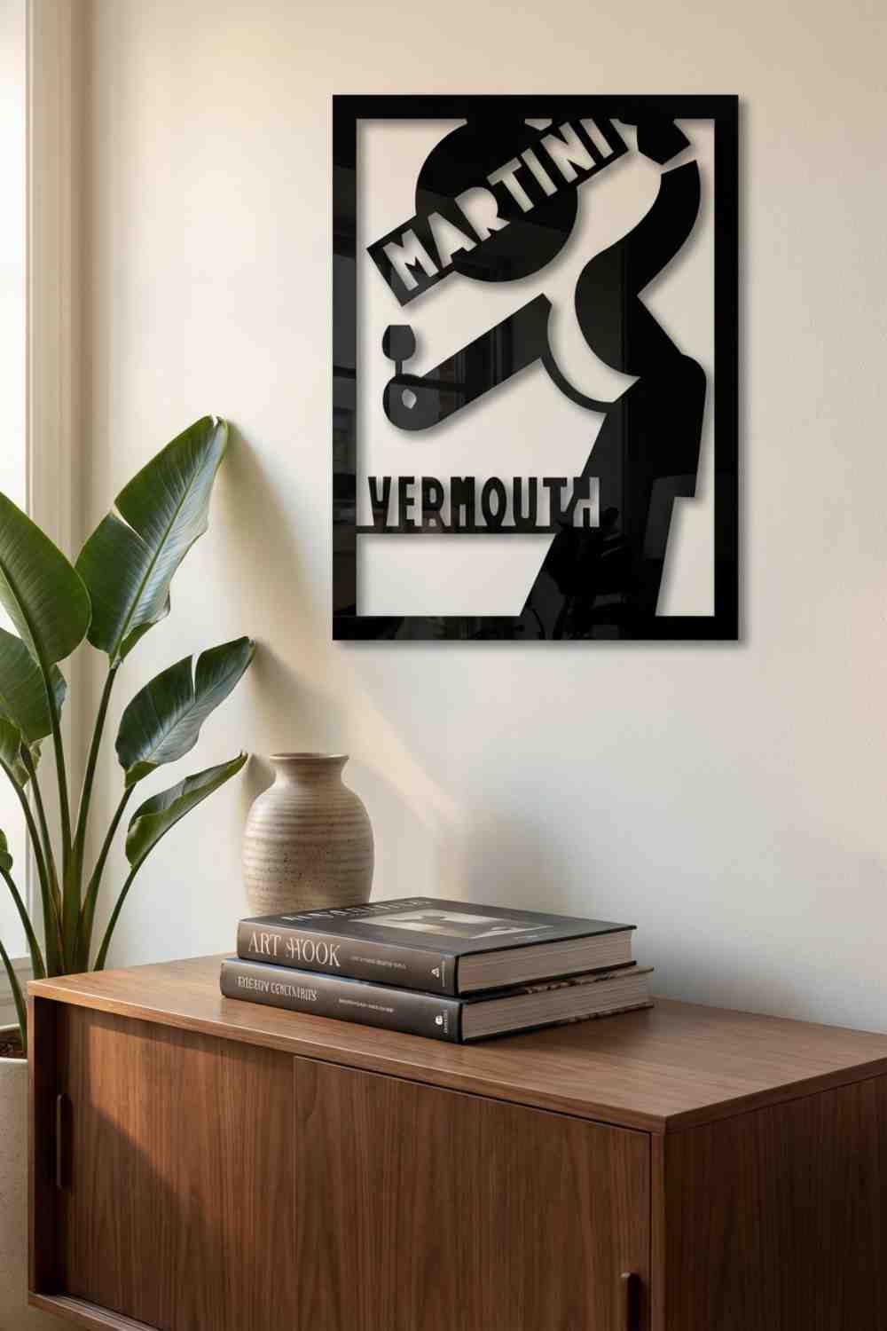 Martini Vermouth - Cuadro decorativo | Cortayrecorta.es