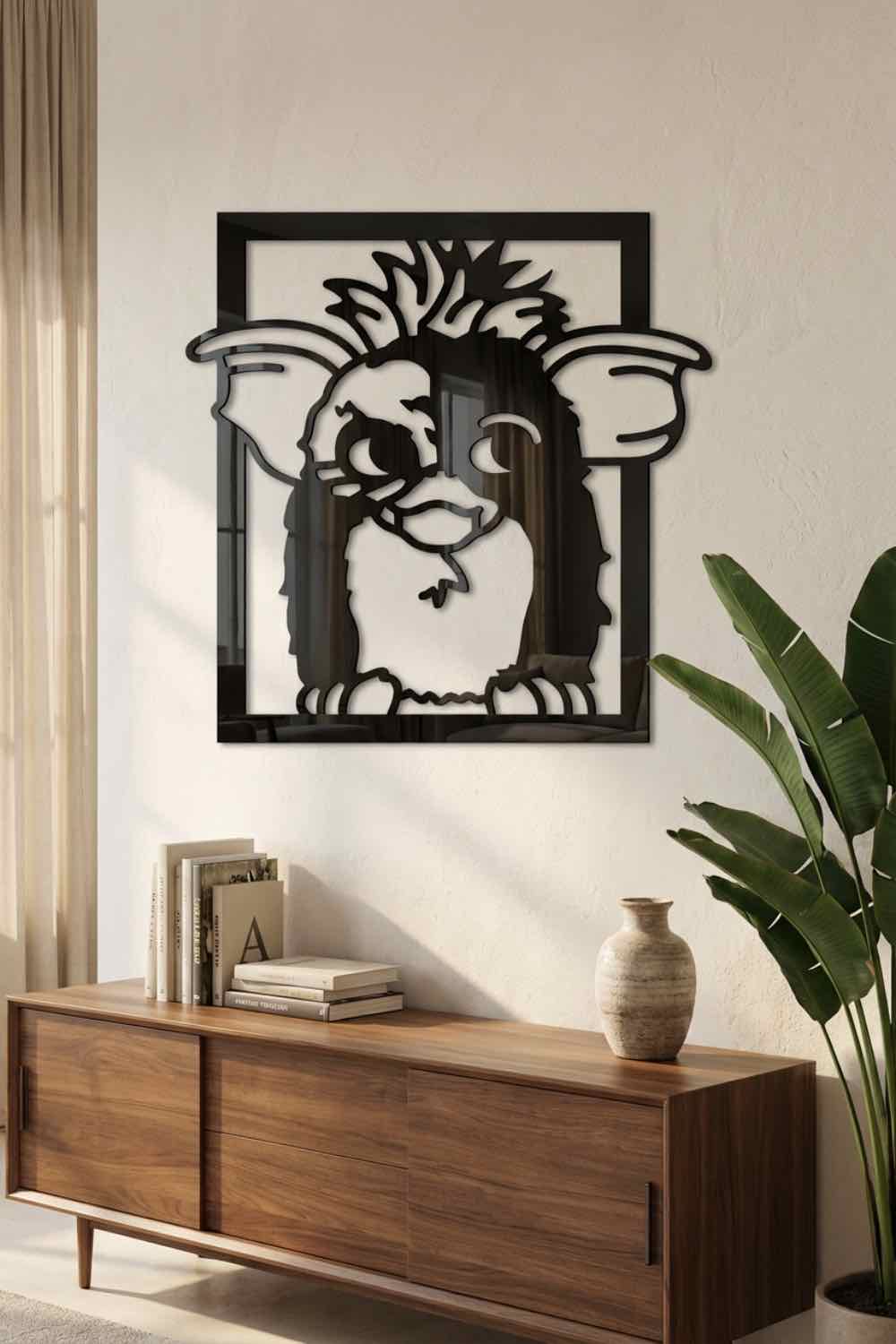 Furby Gizmo - Cuadro decorativo | Cortayrecorta.es