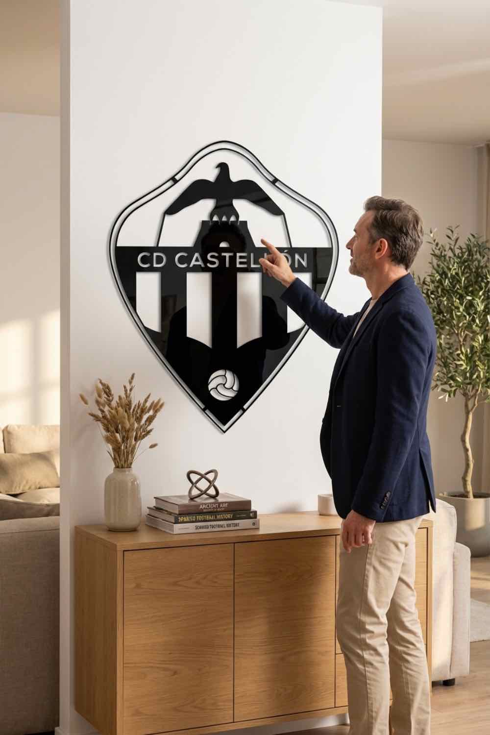 C D Castellón - Cuadro decorativo | Cortayrecorta.es