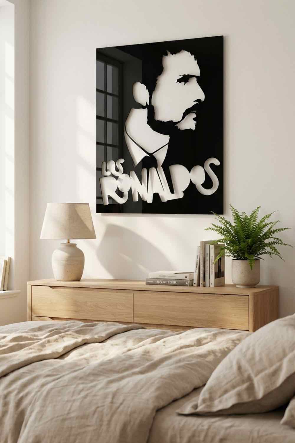 Los Ronaldos - Coque Maya - Cuadro decorativo | Cortayrecorta.es