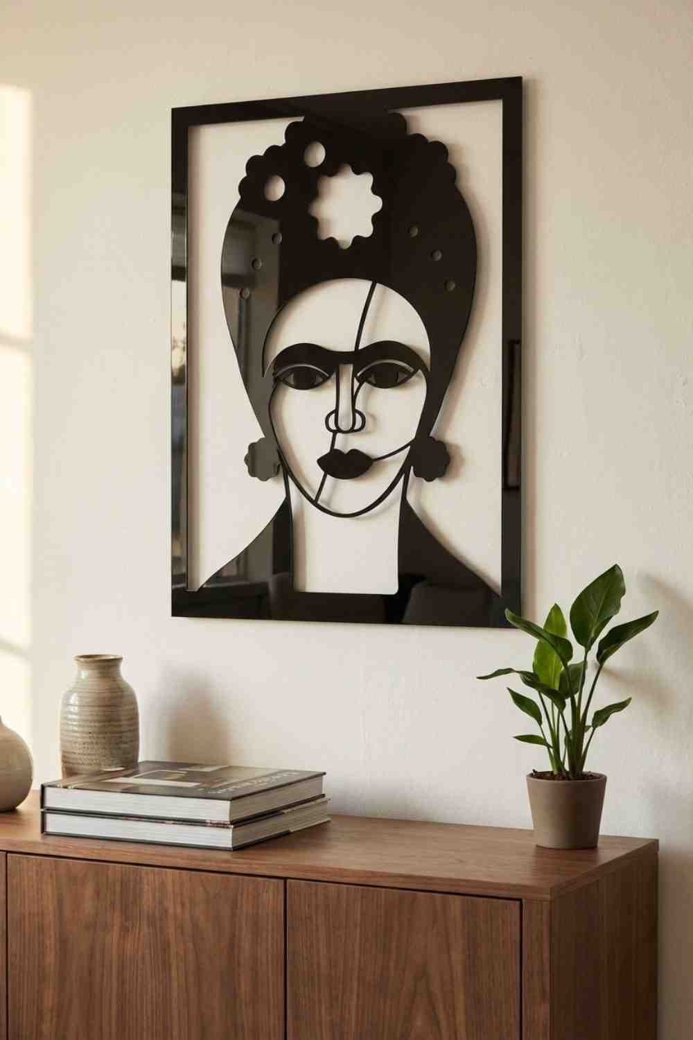 Frida Kahlo - Cuadro decorativo | Cortayrecorta.es