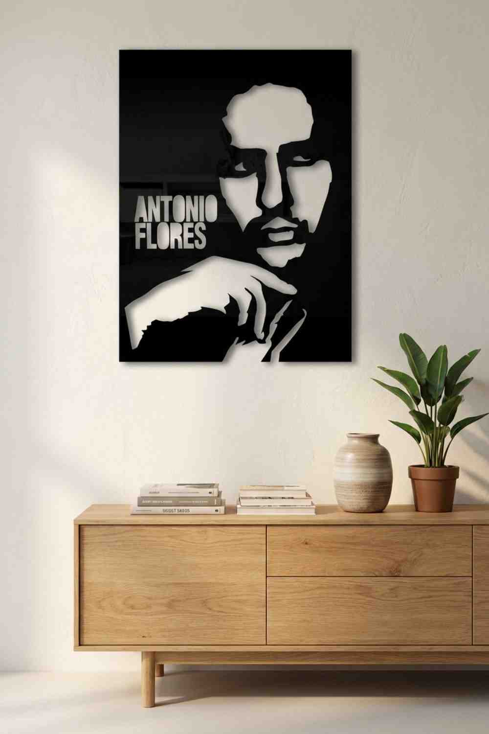 Antonio Flores - Cuadro decorativo | Cortayrecorta.es