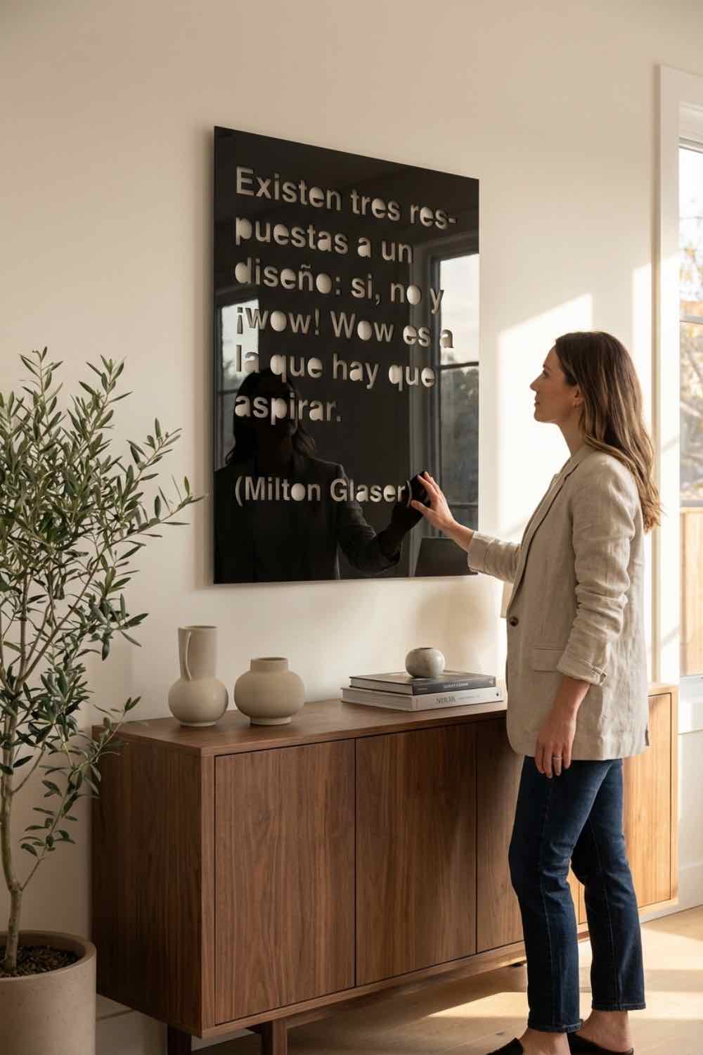 Milton Glaser - Cuadro decorativo | Cortayrecorta.es