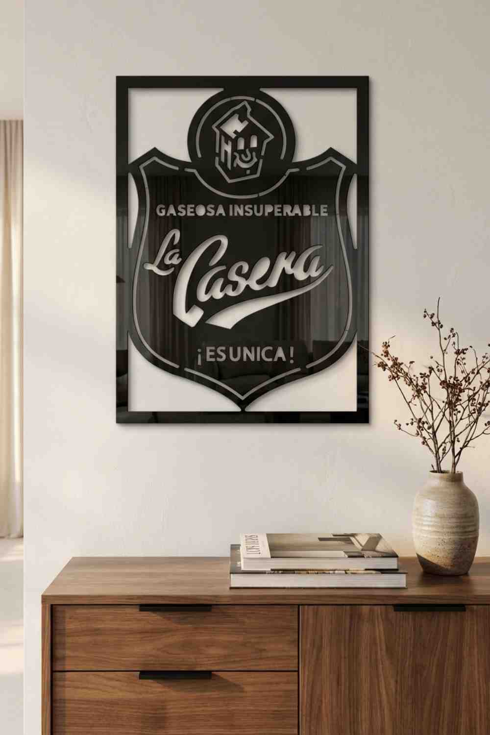 Etiqueta La Casera - Cuadro decorativo | Cortayrecorta.es